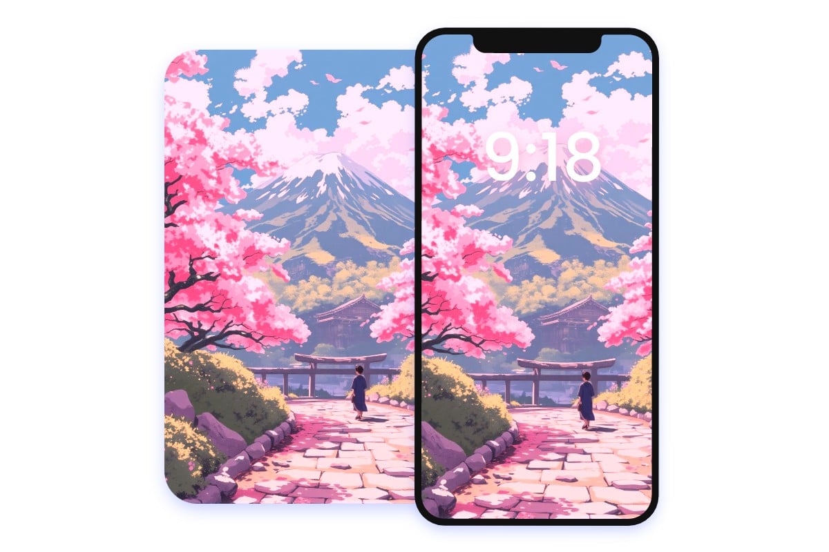 自分好みのアニメ壁紙をAIが自動生成