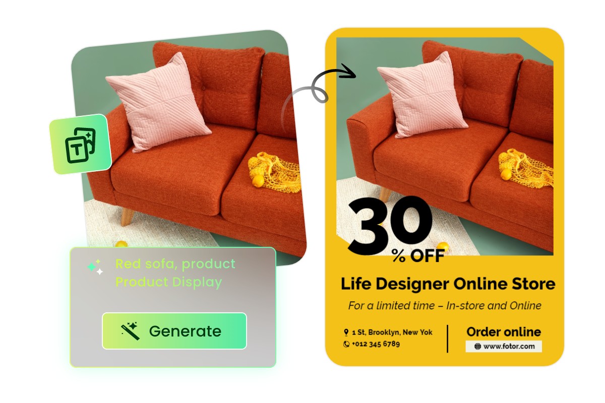 Ai image generation for flyers