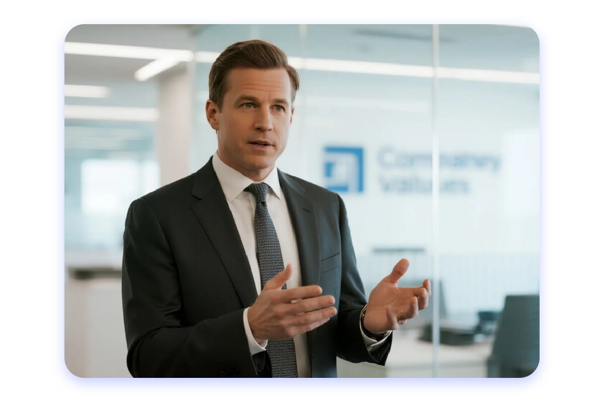 Ai talking head video for business