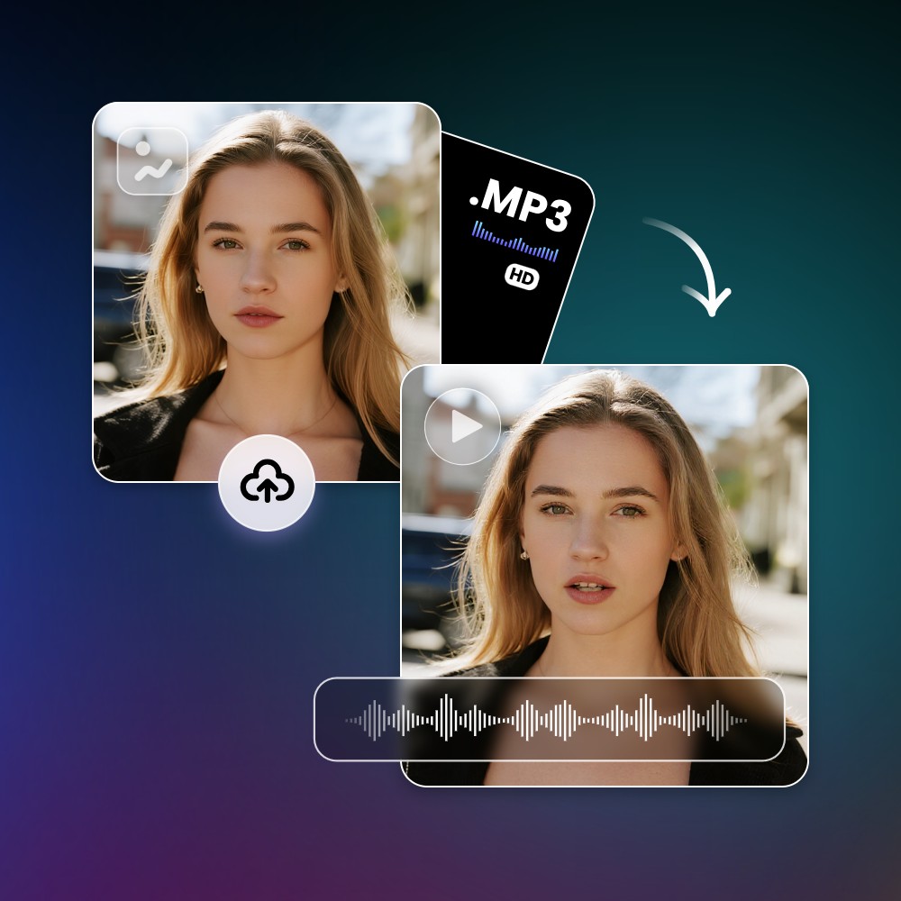 faire parler une photo avec fotor
