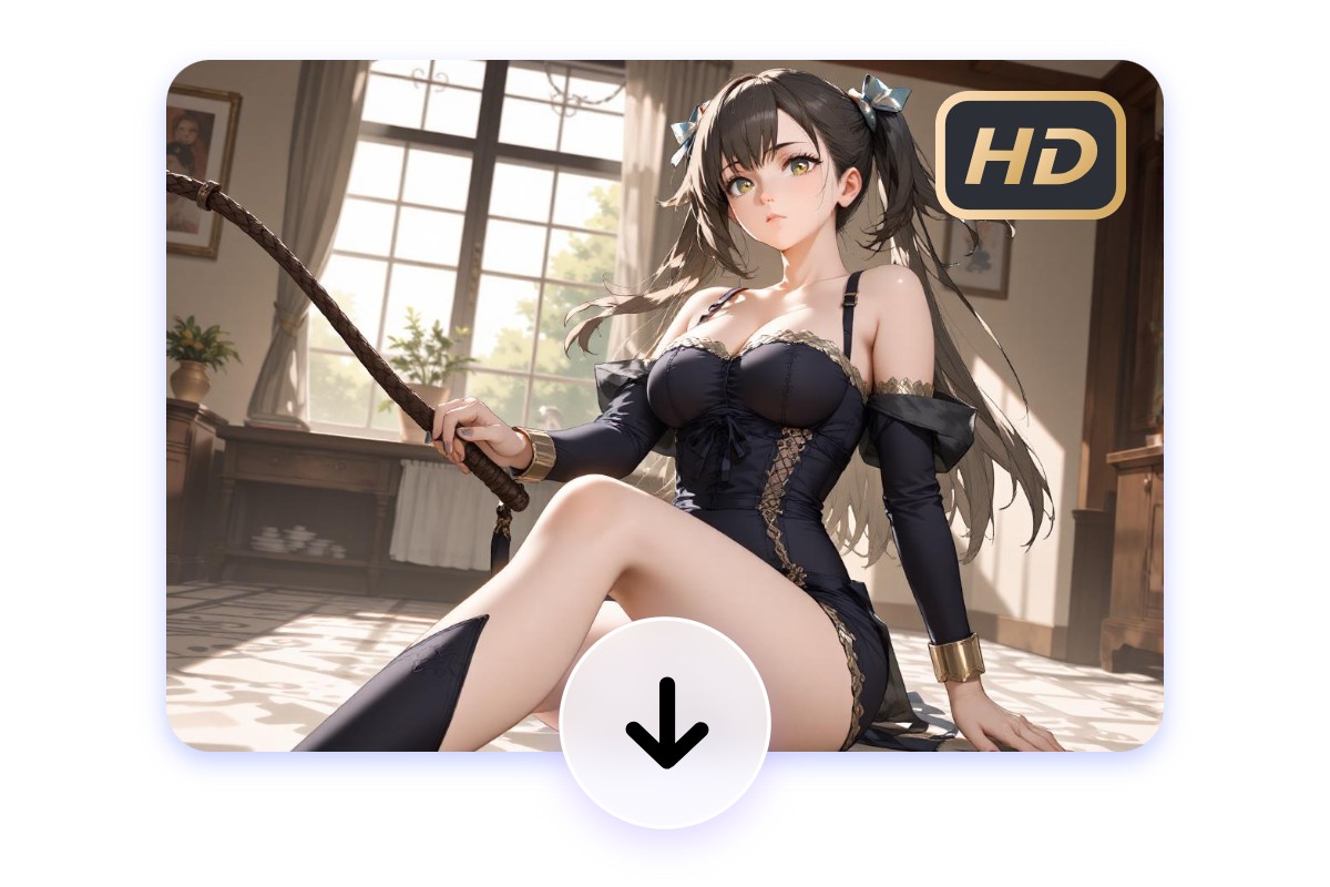 HD画質のAI嫁エロイラストを無料ダウンロード