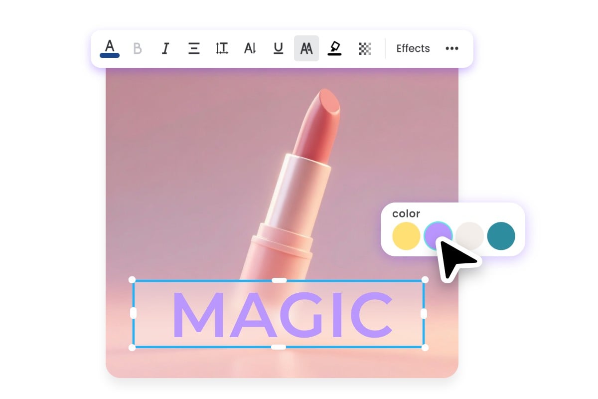 An image of editing an Instagram post image