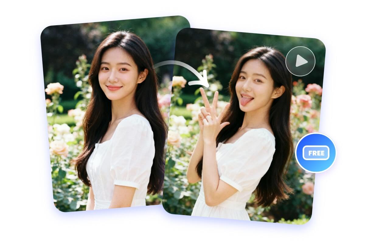 Fotorの画像を動かすAI無料サイトの操作画面写真アップロードから動画生成までのステップ