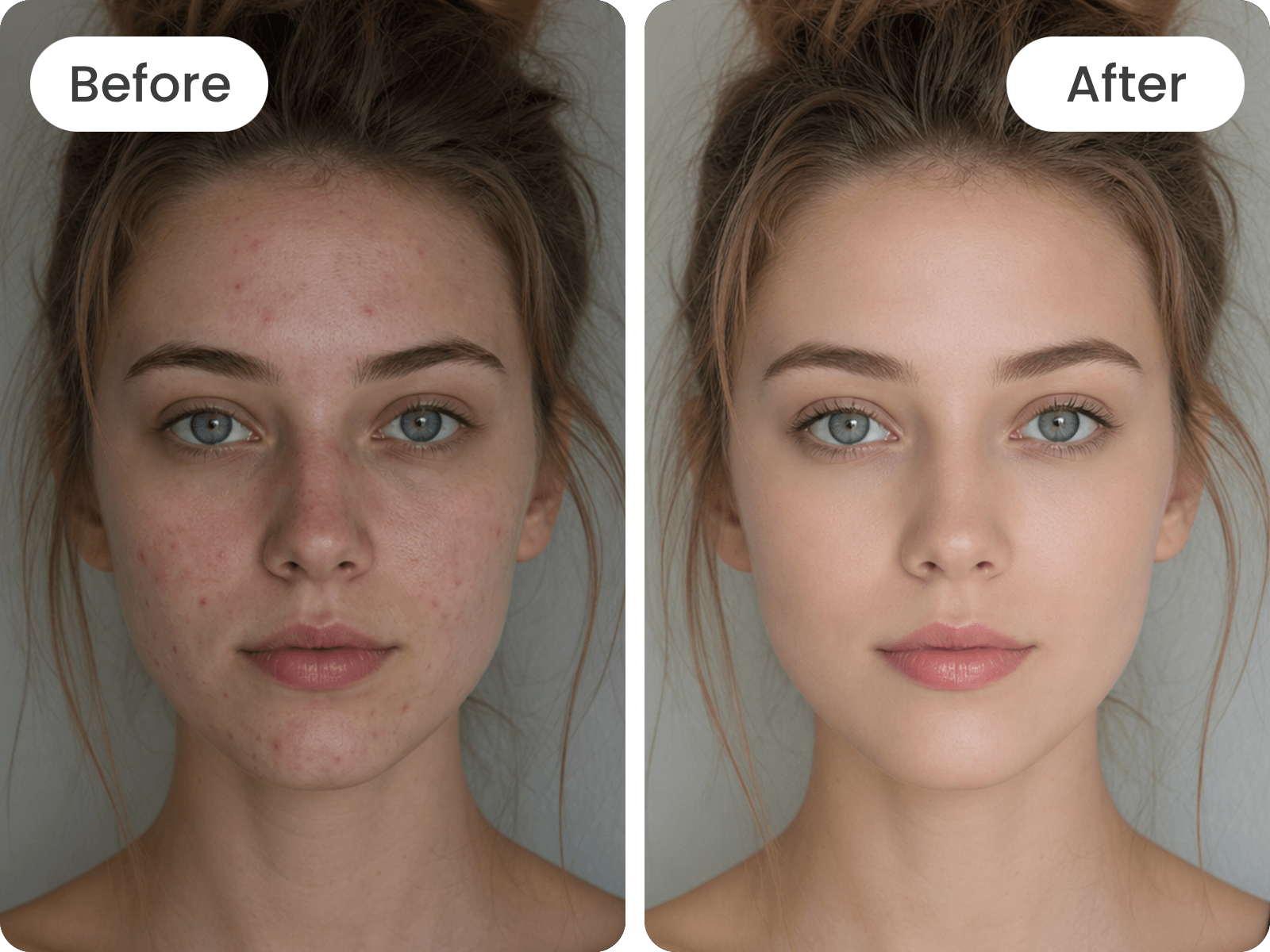 Apply beauty filter to a girl image