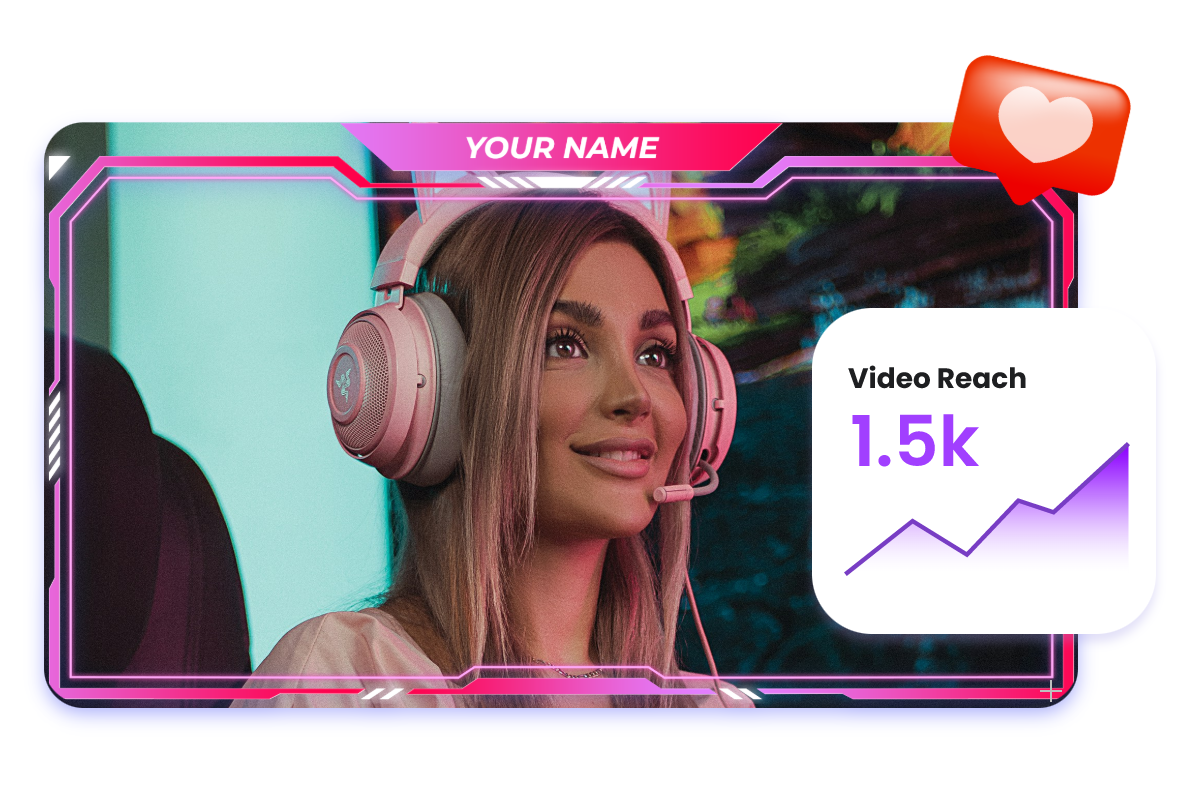 Attract more viewers with a eye catching twitch overlay