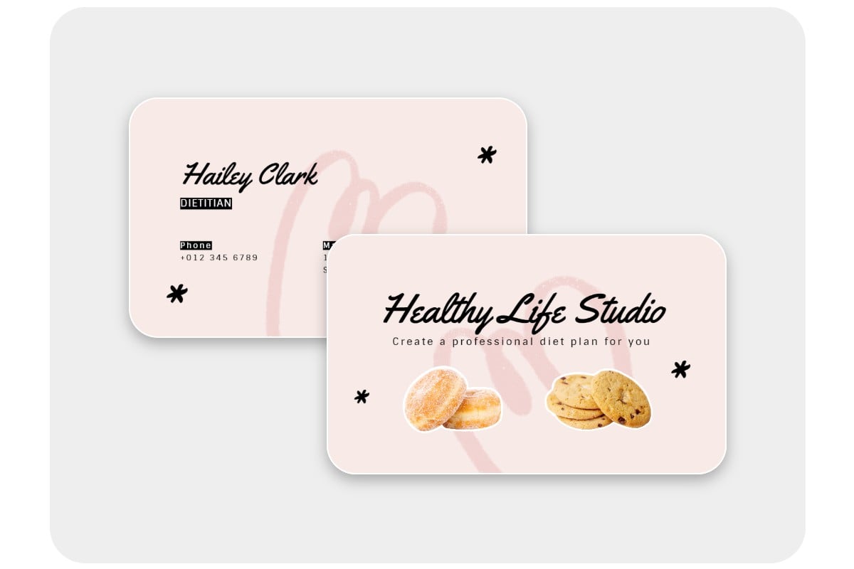 Bakery business card templates