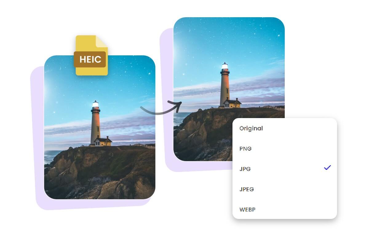 Batch convert multiple heic images