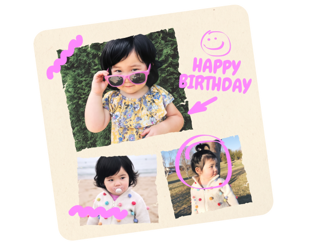 お誕生日コラージュ0