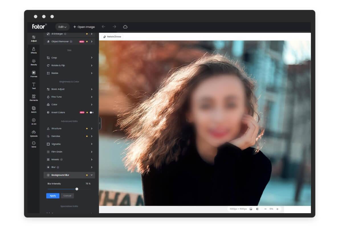 Blur Faces in Photos Online in Minutes | Fotor