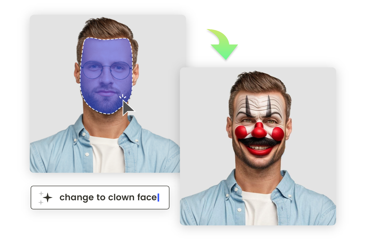 The Man Face | Sticker