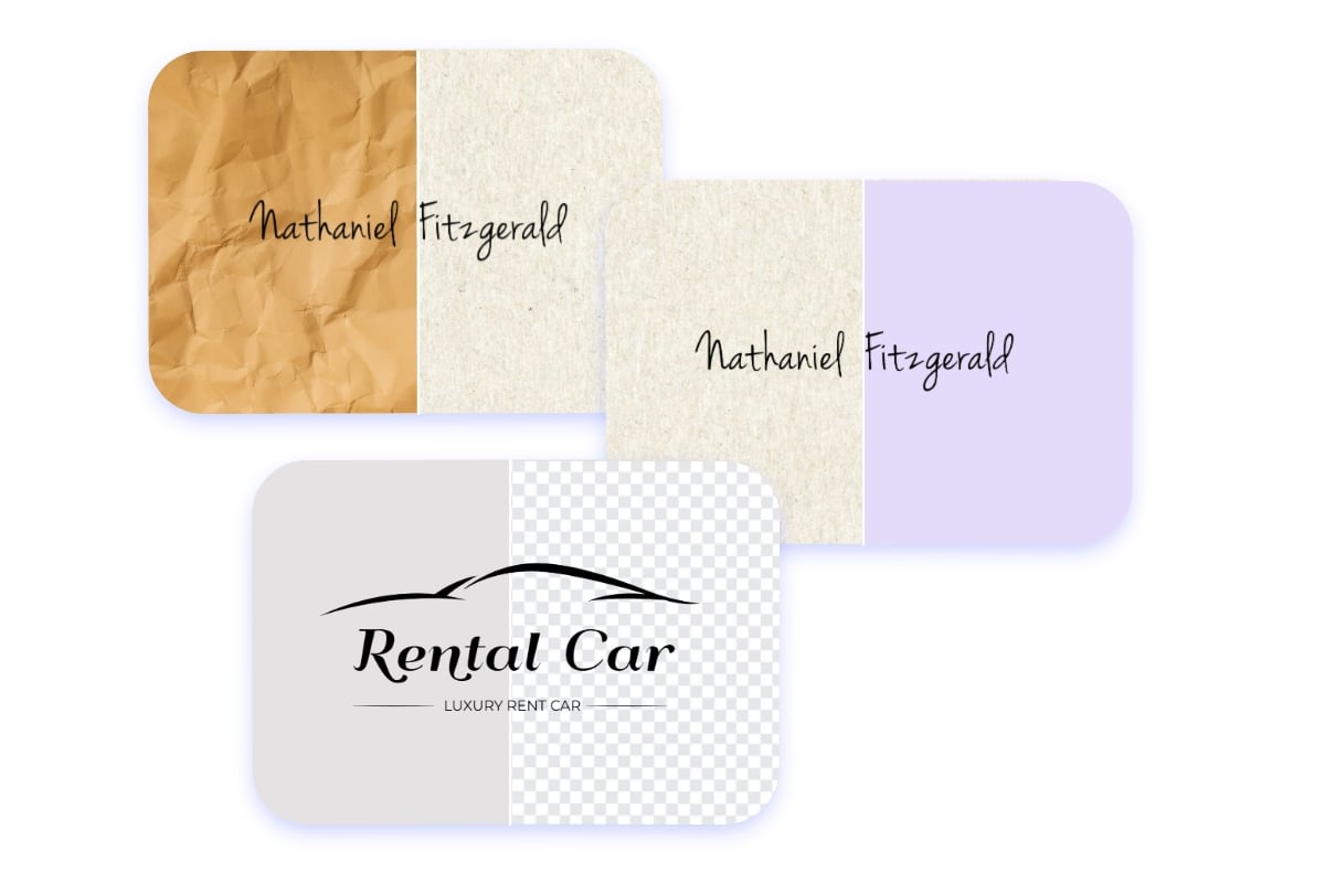 Modifier l’arrière-plan et la couleur de votre signature et enlever le fond de votre logo avec Fotor