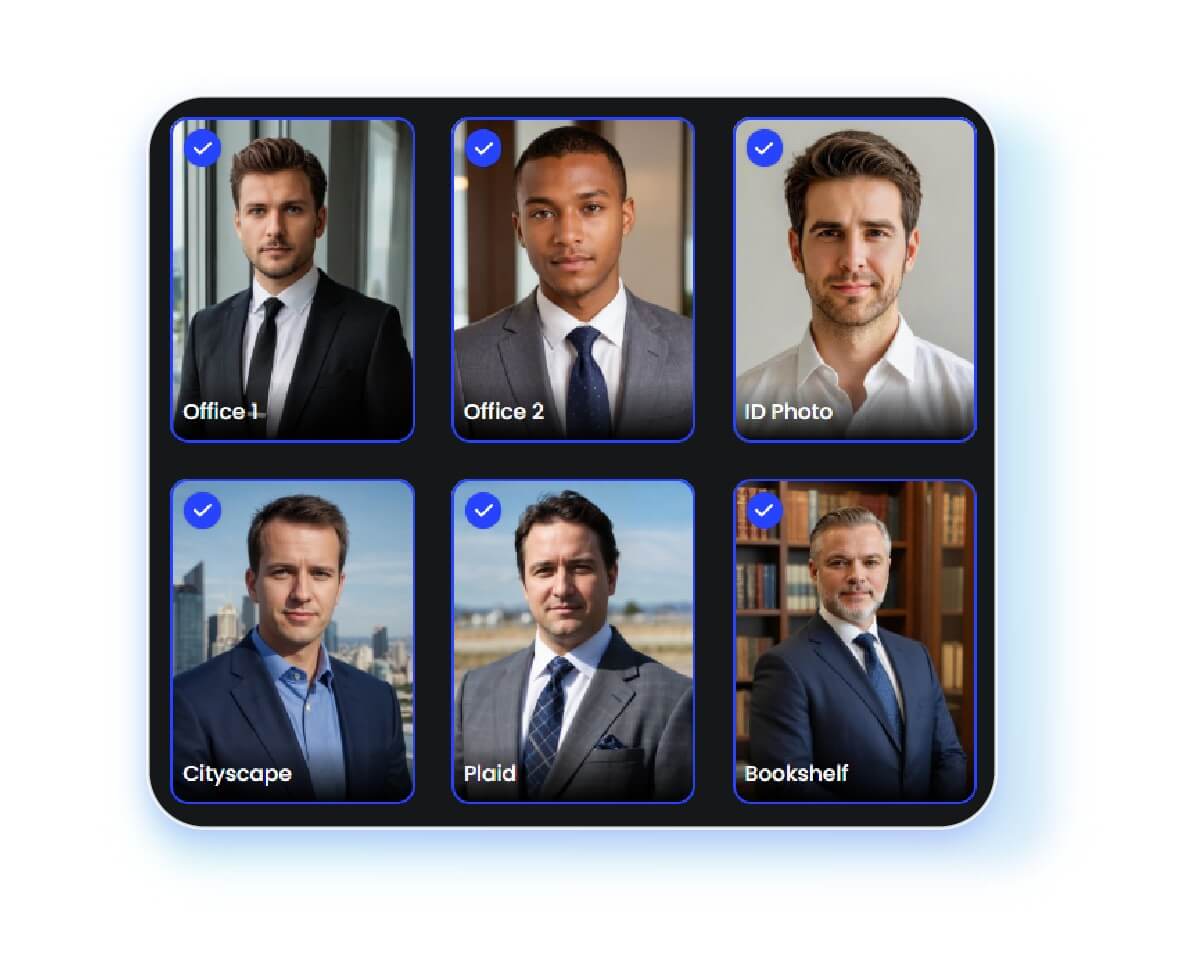 Choose the style you want to generate in the fotor ai profile picture generator