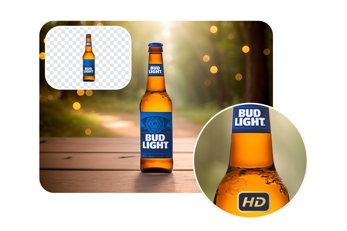 Hintergrundbilder in hoher Qualität generieren mit Fotor kostenlosem KI-Bildgenerator