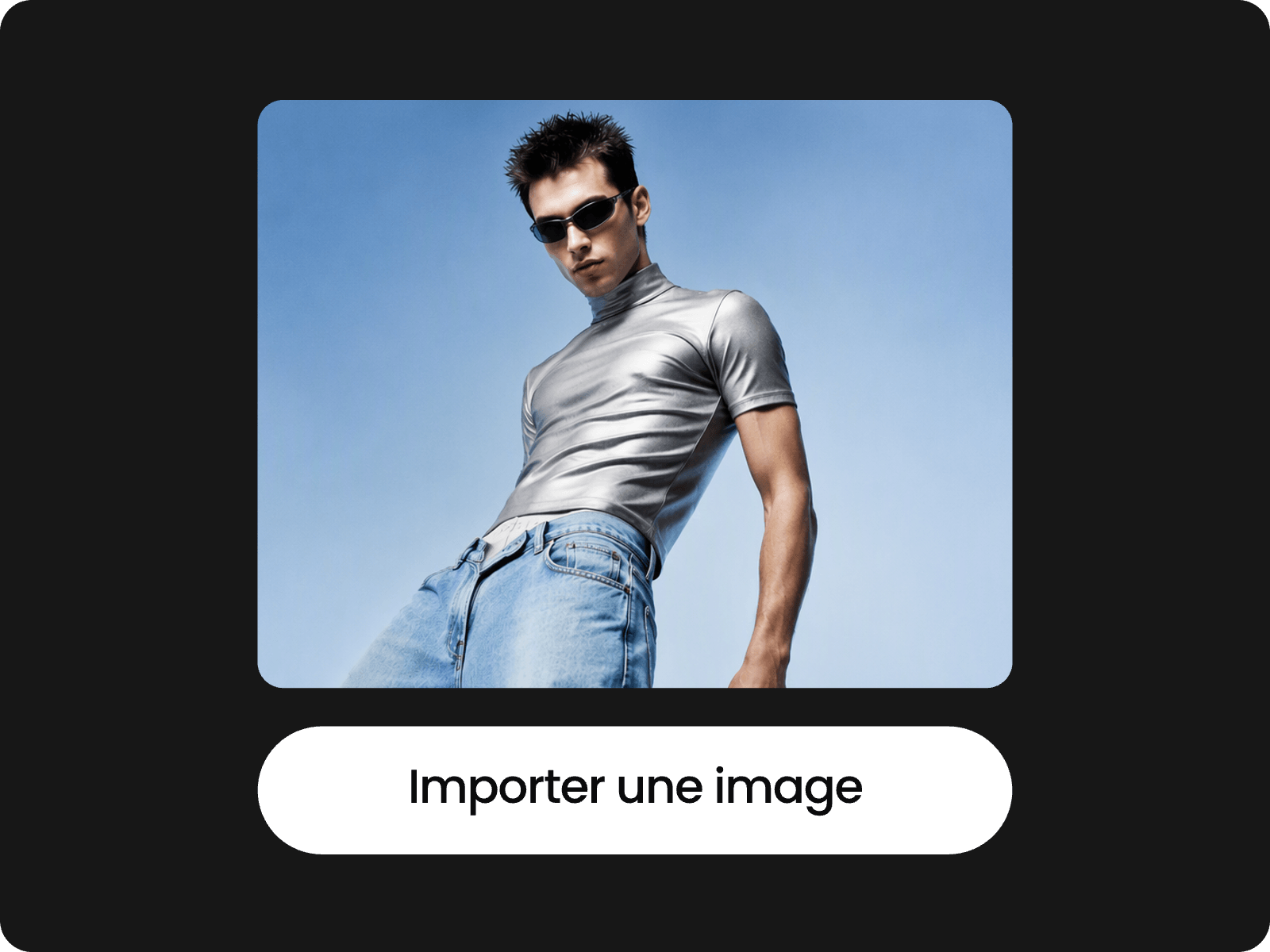 Cliquez ou glissez déposez pour importer votre photo dans Fotor