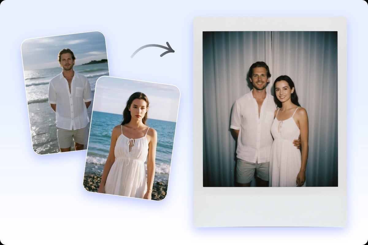 Capture rétro Polaroid avec Google Gemini