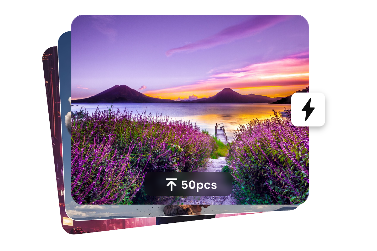 Convert a batch of landscape jpeg images to jpg in a flash