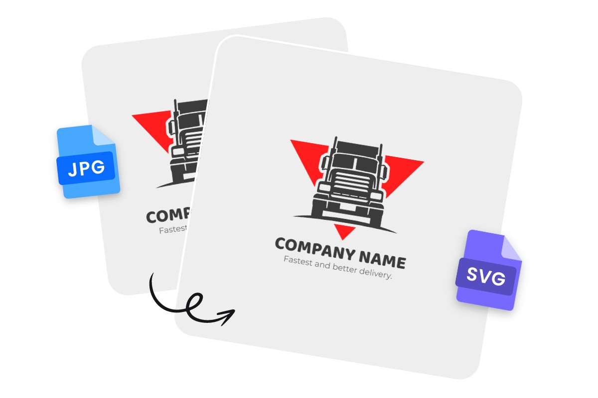 Convert a logo jpg to svg with fotor jpg to svg converter