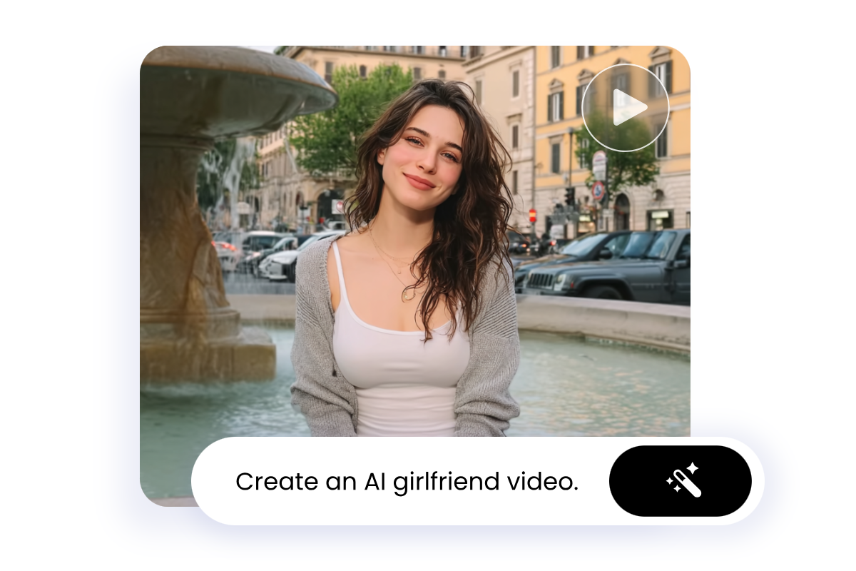 Convert text to ai girlfriend video