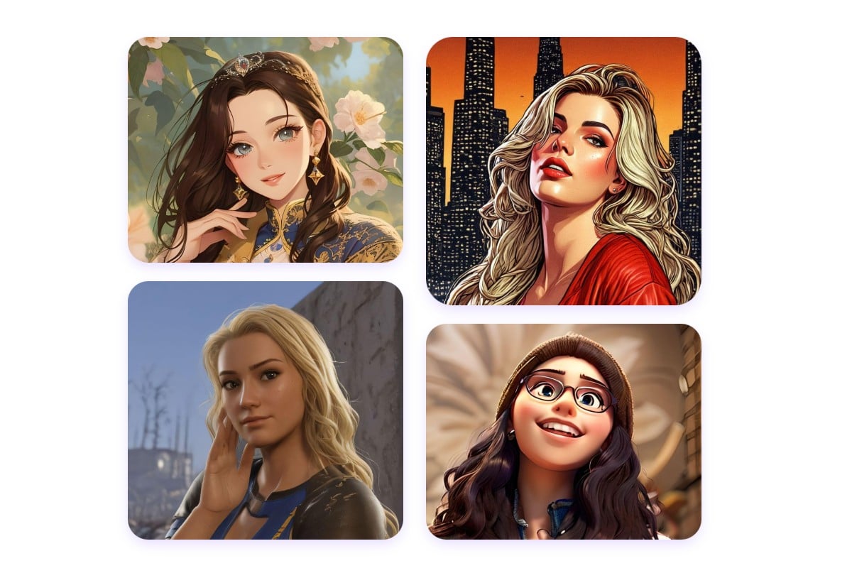 Convert your sefies into certain anime style with ai photo filter in fotor