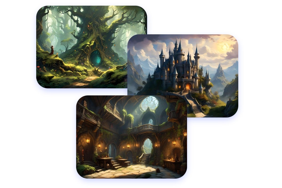 Craft your own fantastic dnd worlds with text prompts effortlessly