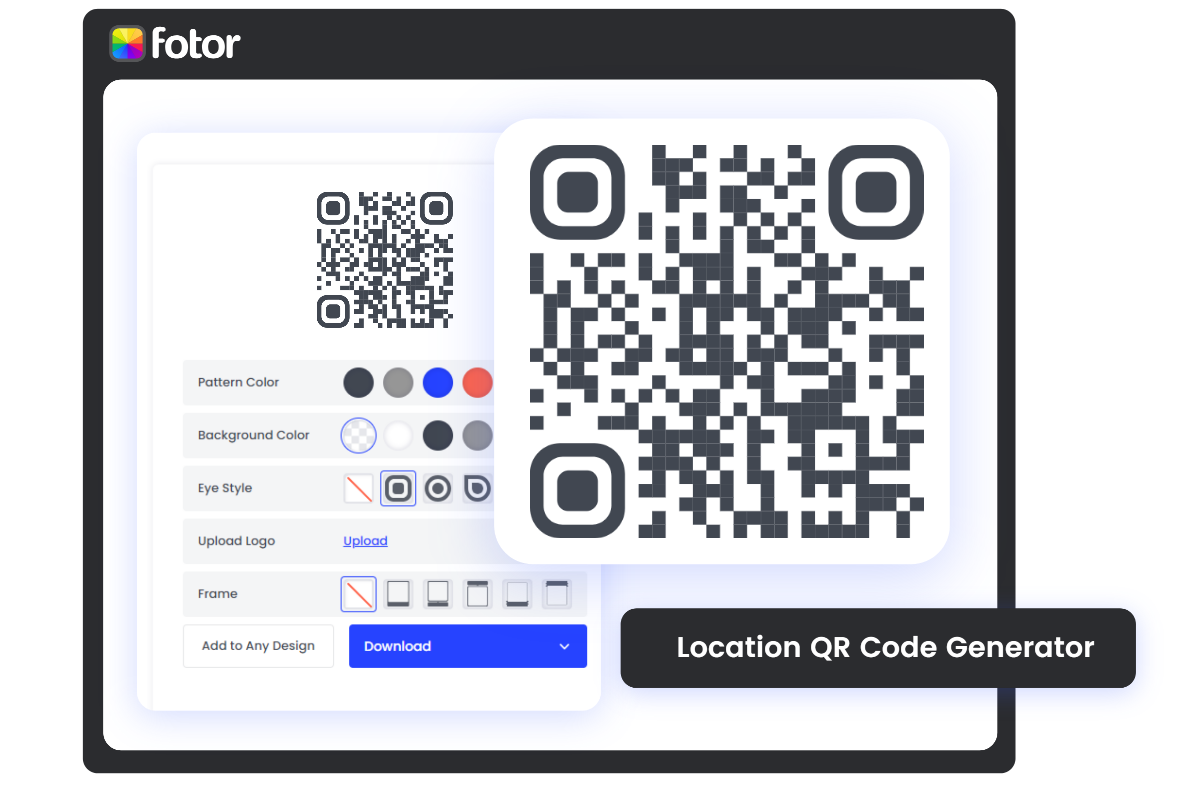 Location QR Code Generator: Create QR Code for Location and Maps | Fotor