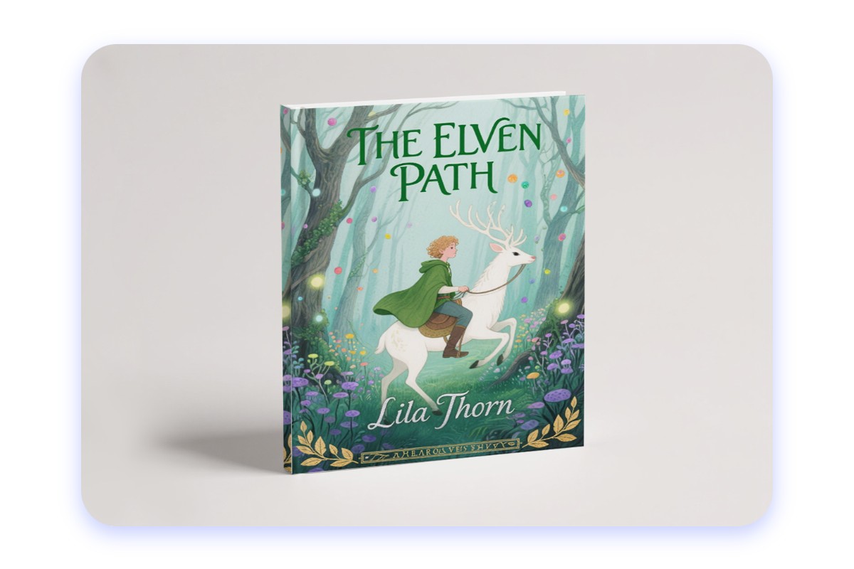 Create an ai anime picture and use it as a book cover