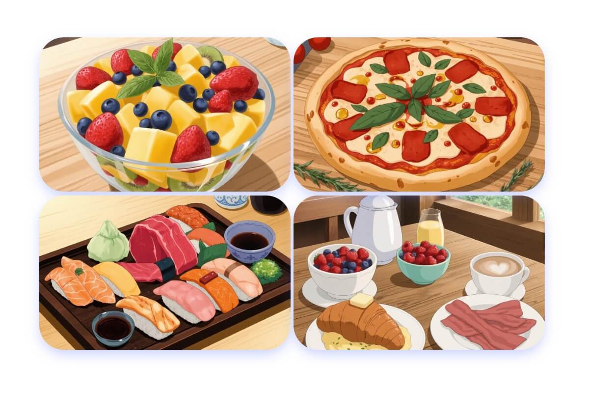 Create ghibli style food tutorial with ghibli video gnerator