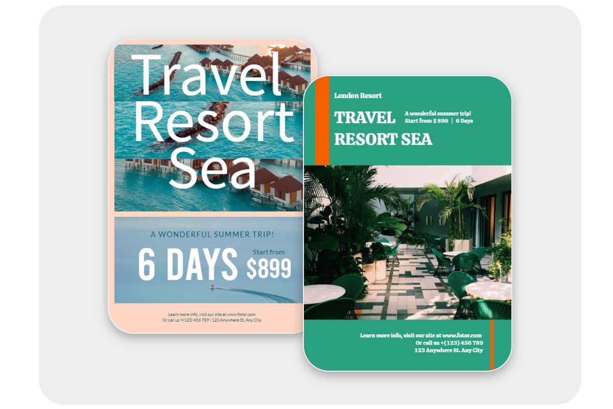 Create holiday and event flyers