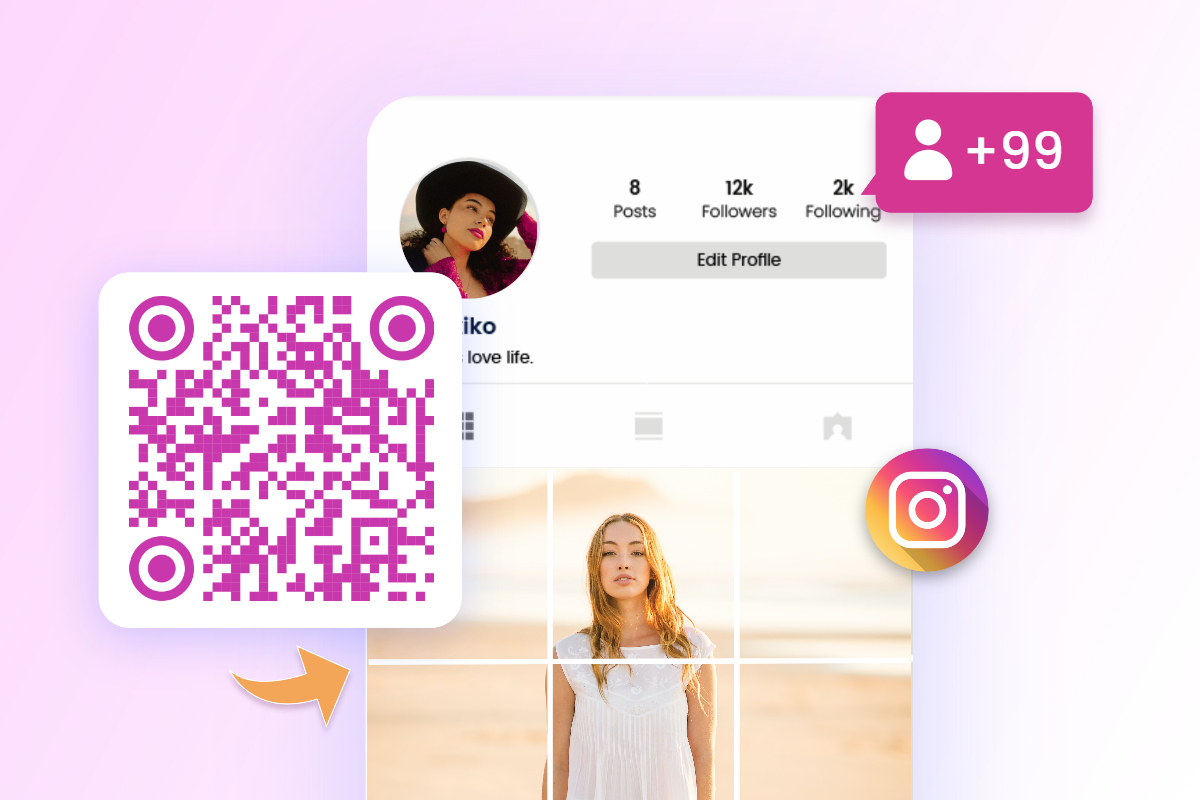 Instagram QR Code Generator Customize Instagram QR Code For Free Fotor