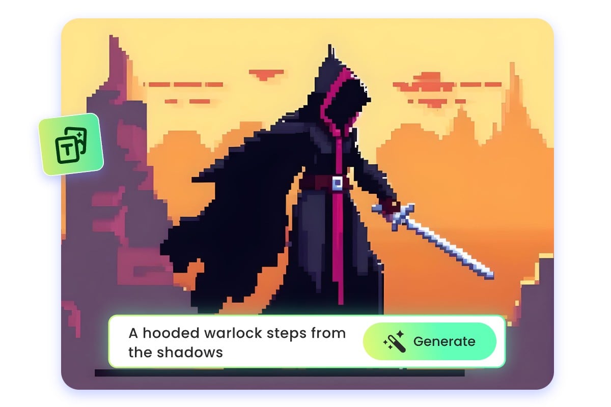 Create unique anime character based on text