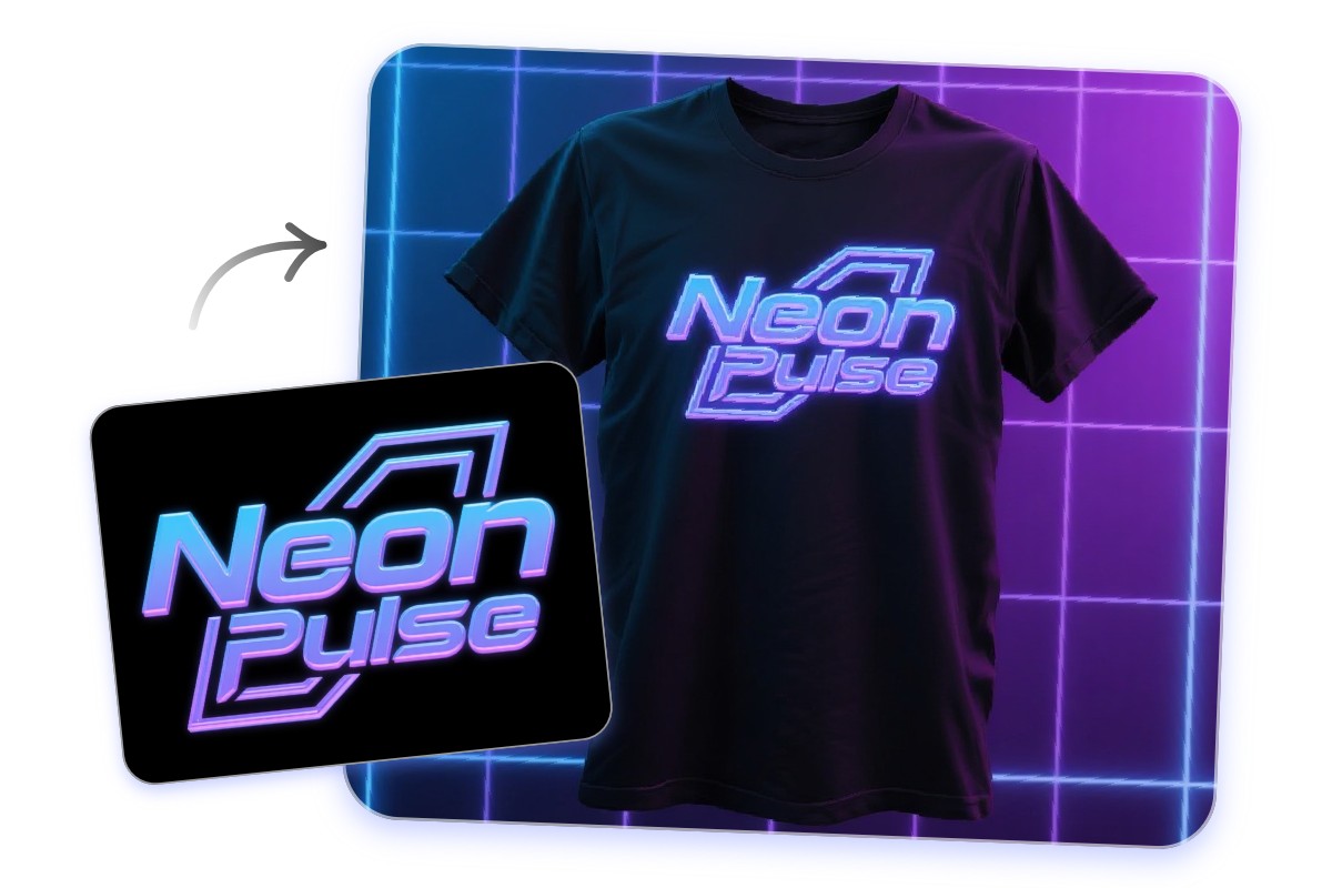 Create unique shirts with music band logo