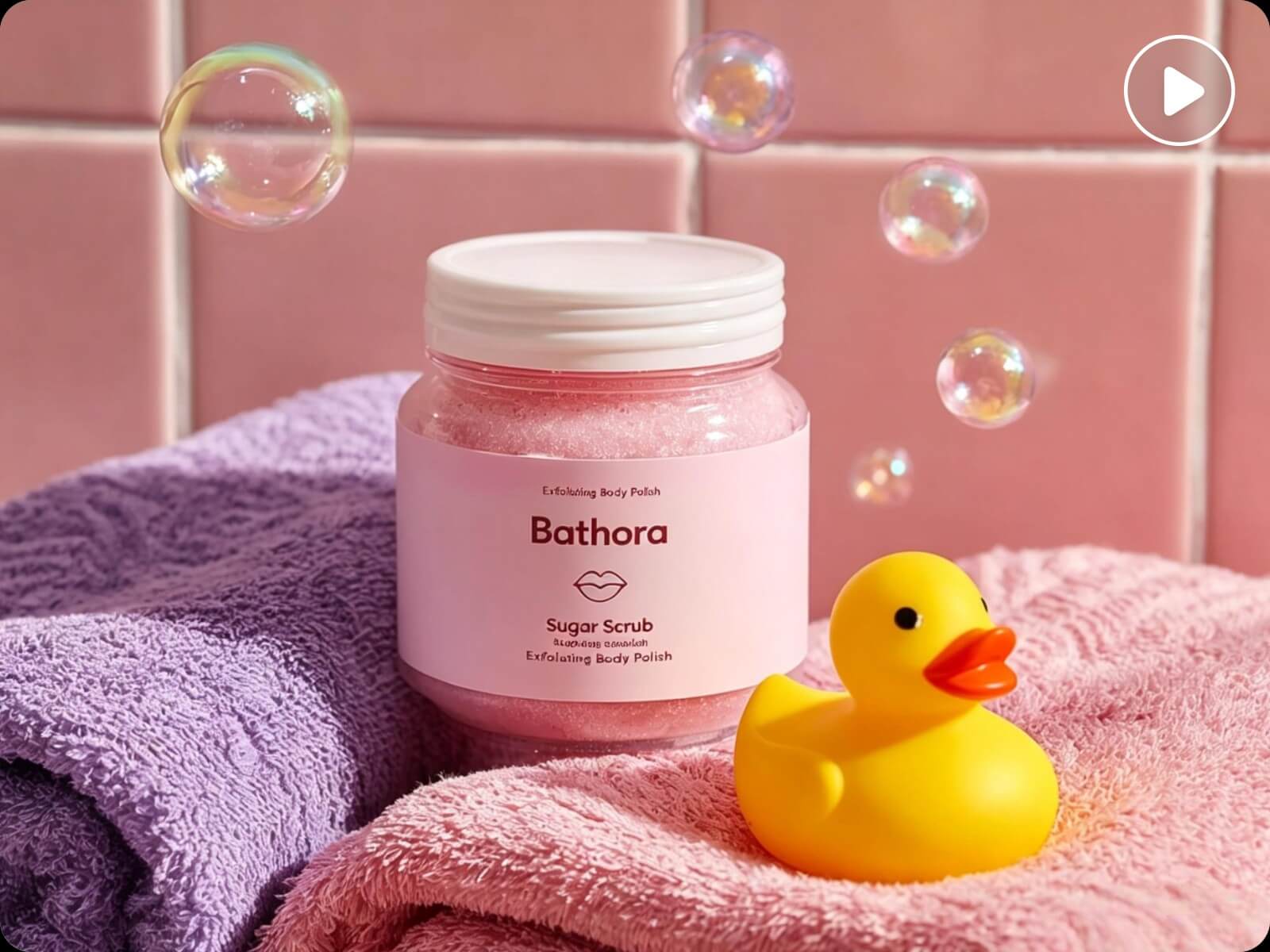 Creating a skincare product clip with ai