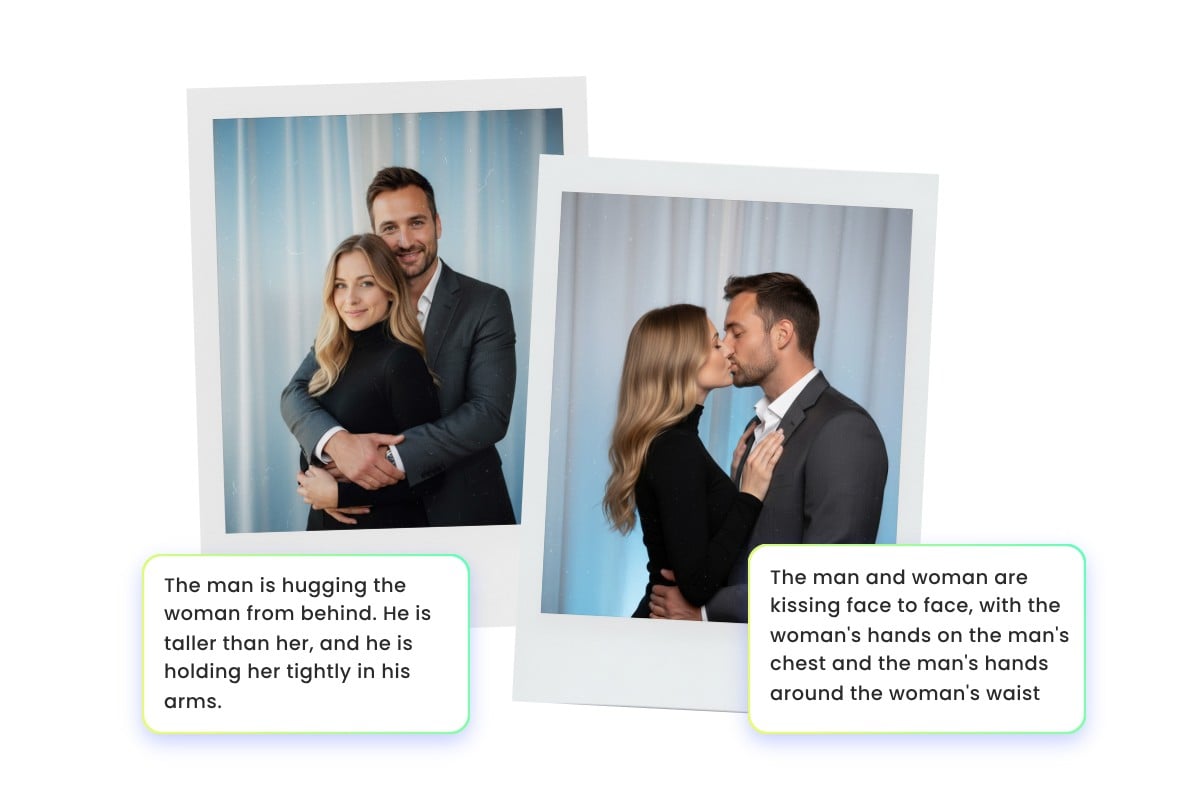 Personaliza los prompts para generar diferentes efectos Polaroid