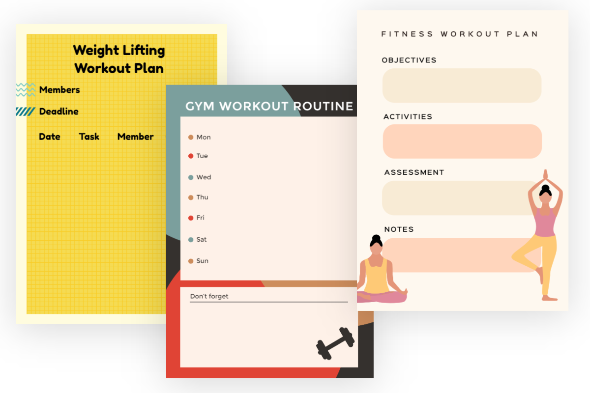 How to Build Your Own Workout Plan (+ Sample Template)