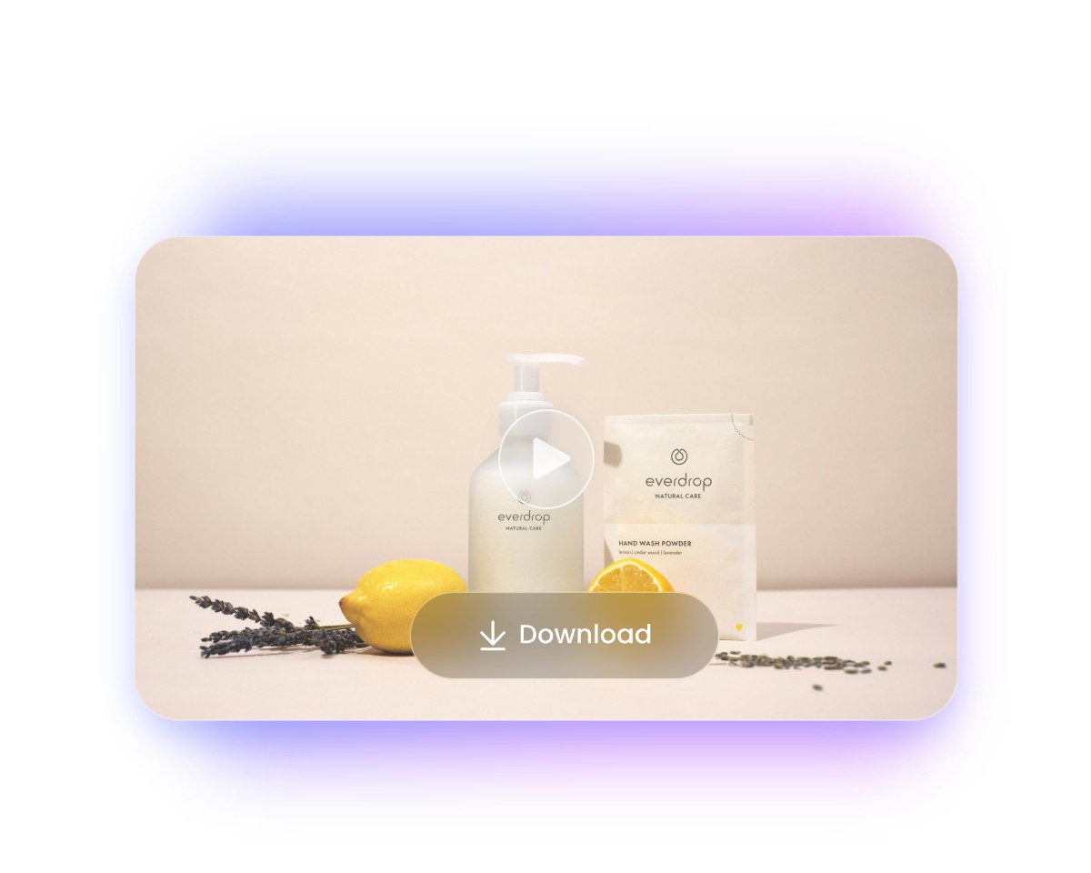 Download AI generated video ads