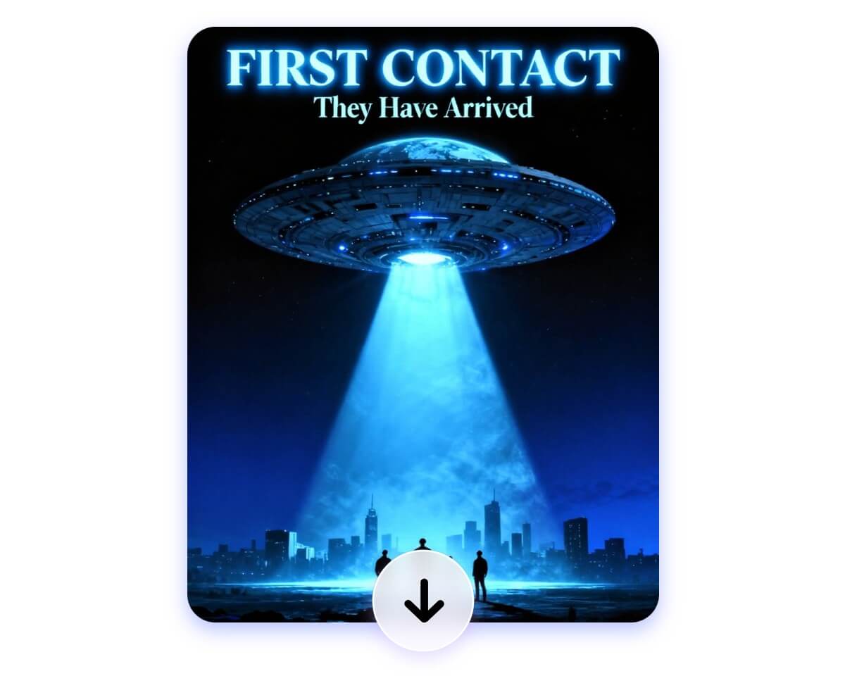 Download a high quality ai poster