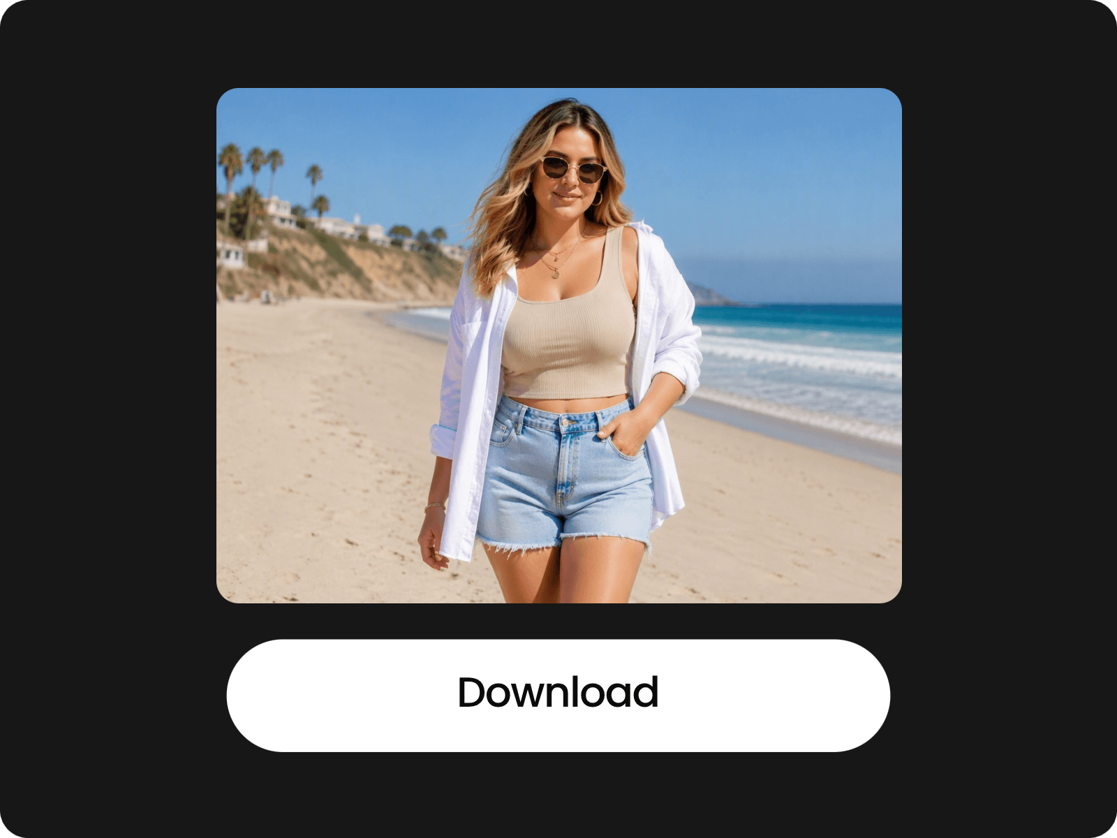 Download a lady photo with a slim body