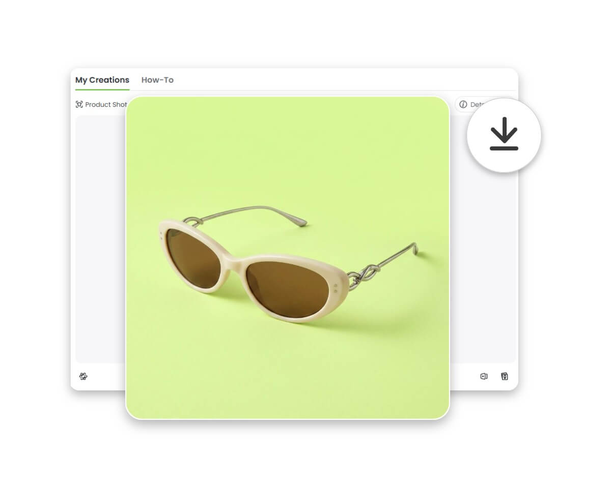 Download the ai generated vibe sunglasses product image