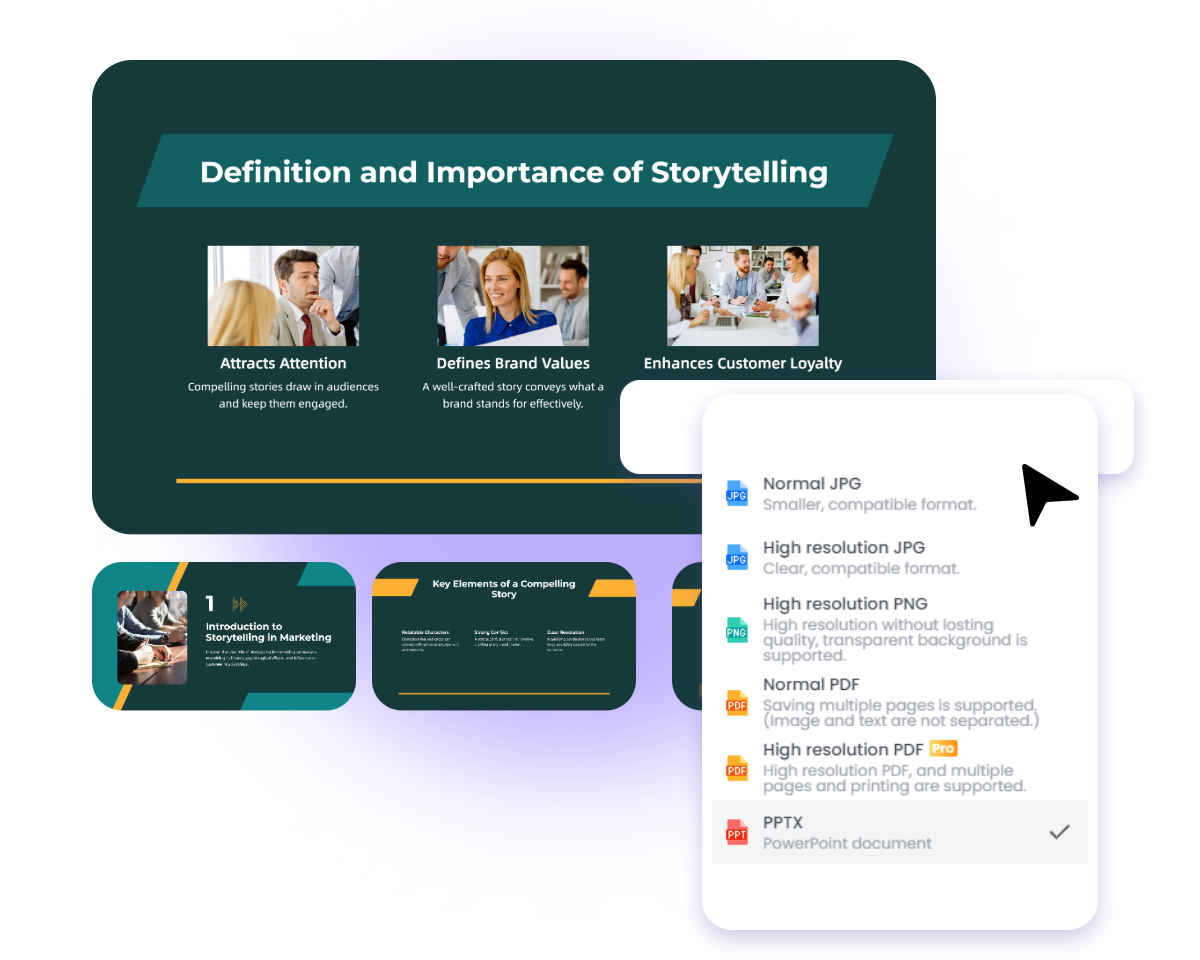 Download the customized presentation