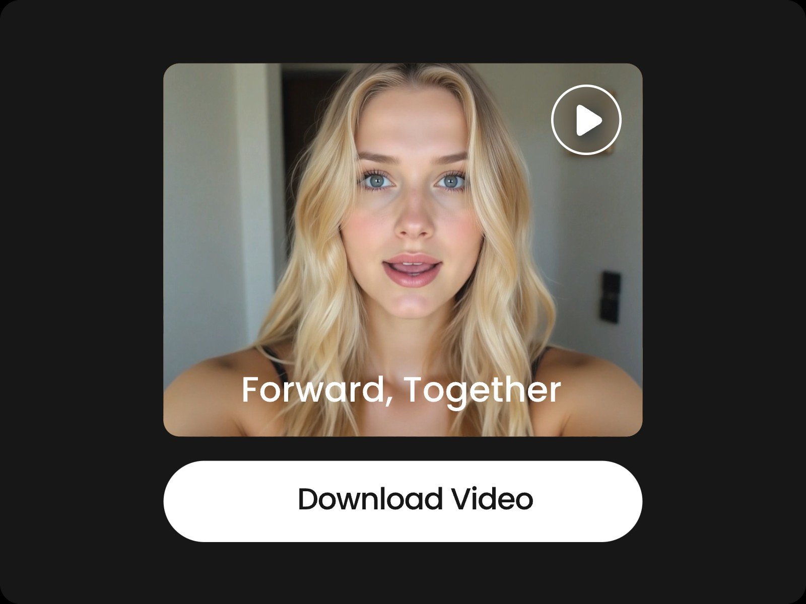 Download the video generated with fotor script to video ai