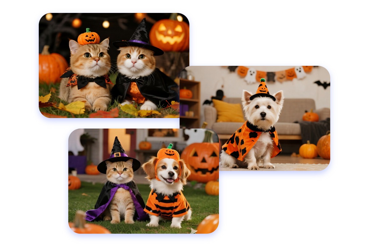 Dress up your pets for halloween