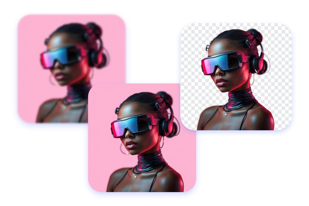 retoucher et améliorer un portrait avec l'outil de portrait en ligne