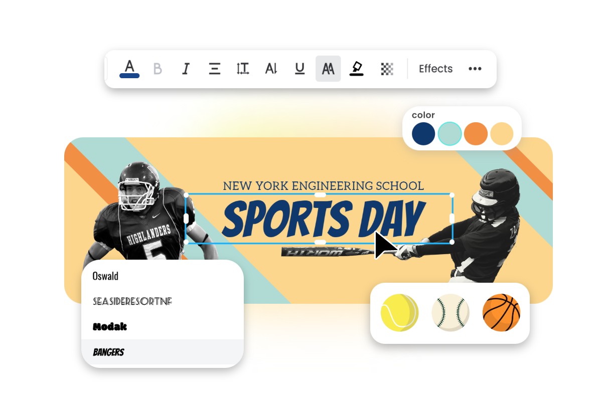 Edit and design fb banner