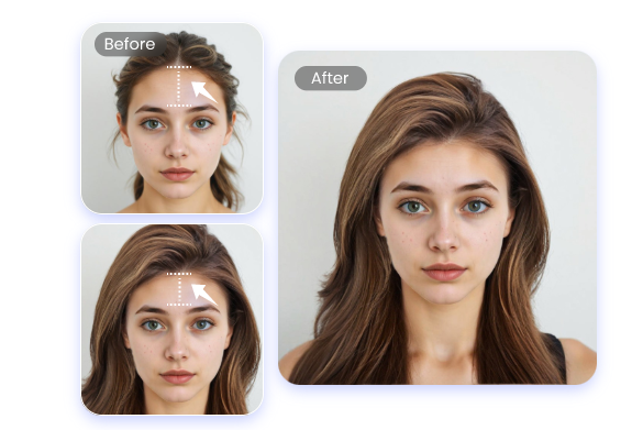 オンラインで写真編集！髪型だけじゃない美顔機能も充実