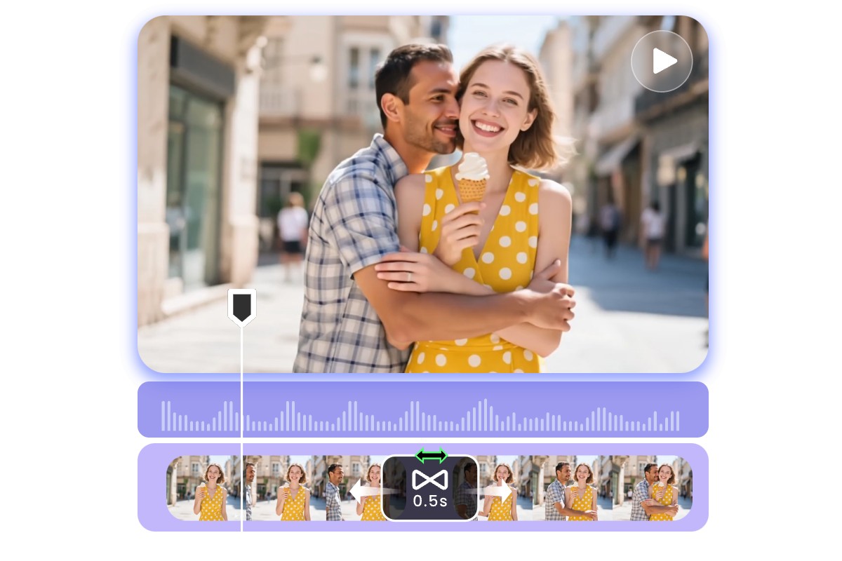 Éditer la vidéo générée par l'IA avec l'éditeur de vidéo de Fotor