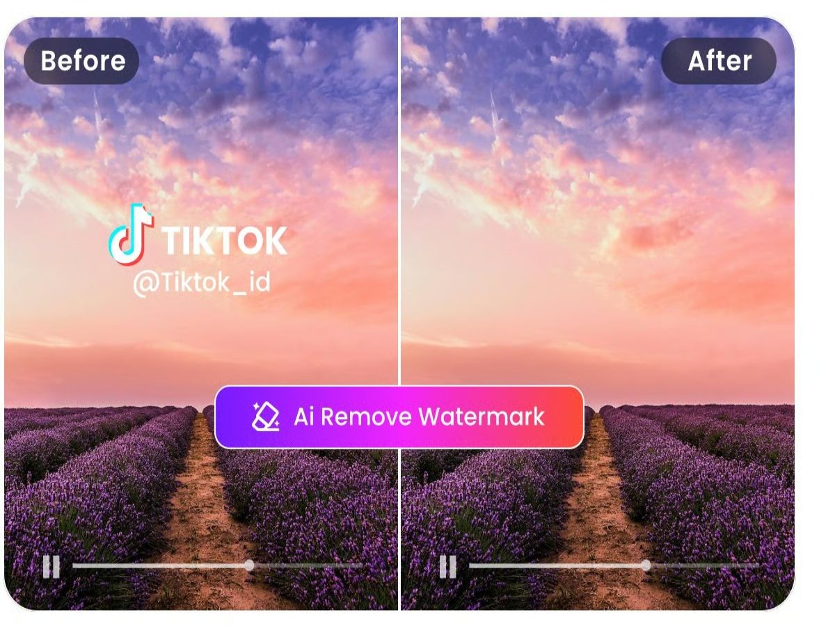 Entferne tiktok wasserzeichen einfach und schnell mit fotor