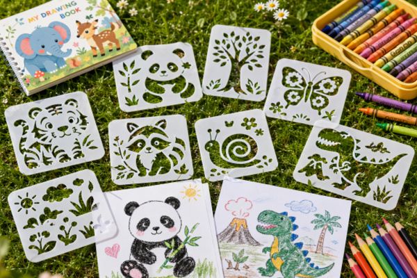 Erstelle schablone als diy materialien