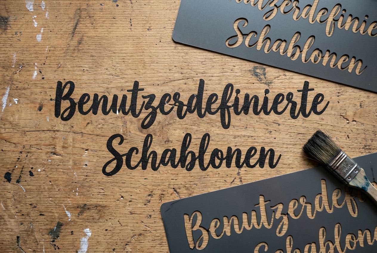 Erstelle schablonen fuer schriftzuege mit dem bild zu schablone konverter von fotor