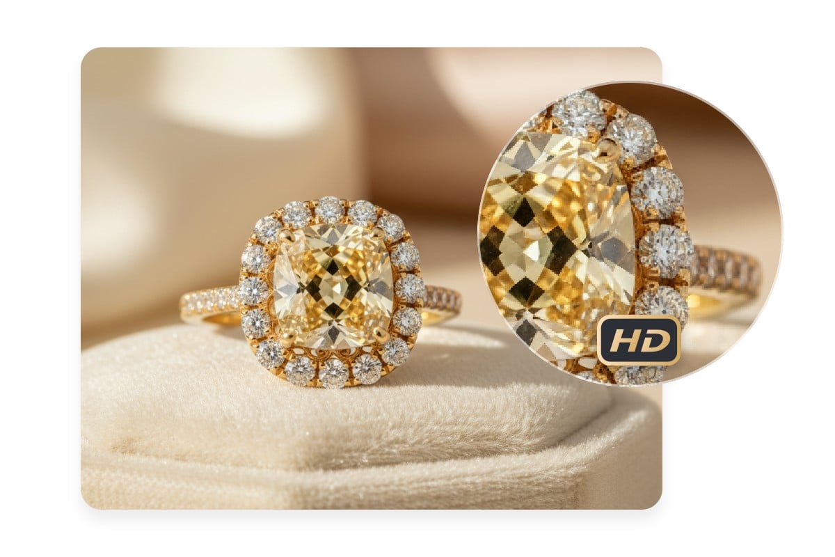 Export your product photography in high quality