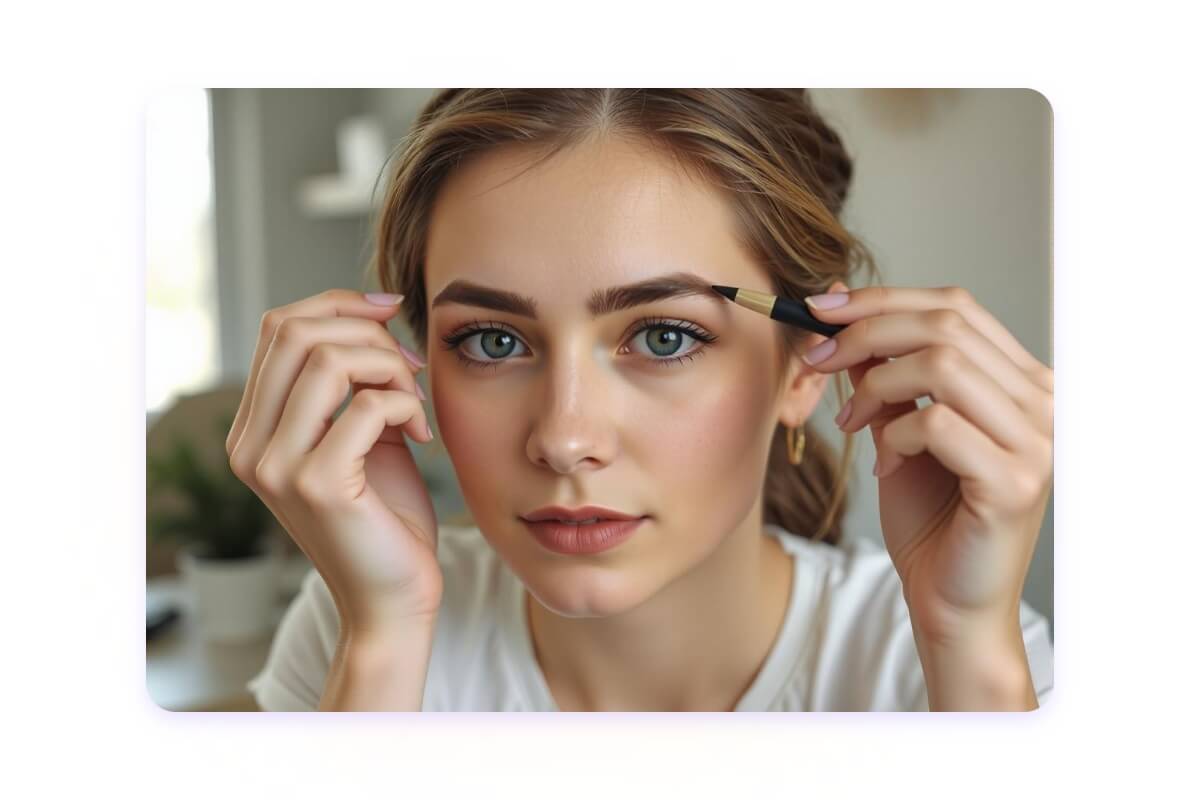 Eyebrow filter for eyebrow makeup inspirations